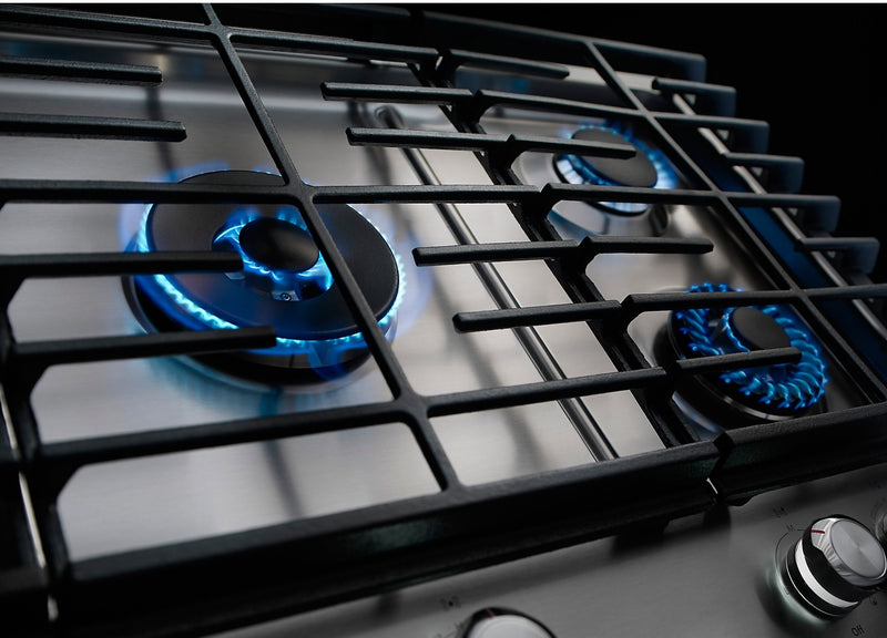 Surface de cuisson à gaz KitchenAid de 36 po à 5 éléments - acier inoxydable - KCGS956ESS