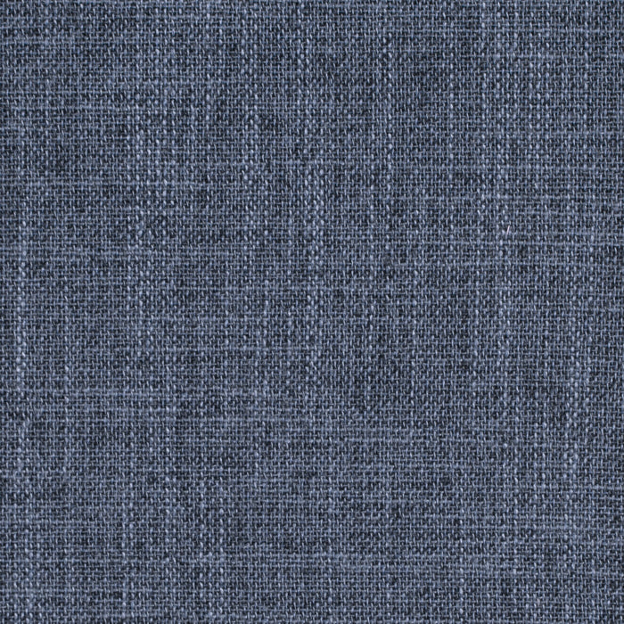 Lit plateforme rembourré Paseo en tissu bleu marine - format grand lit