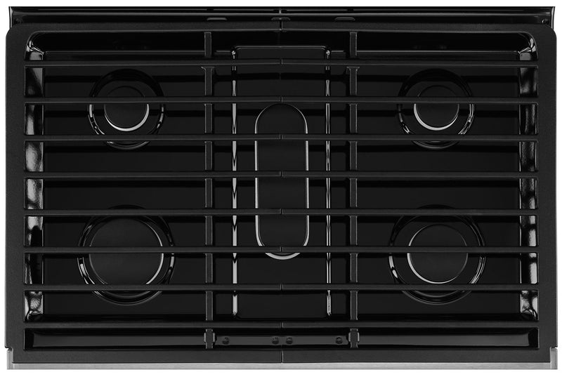 Cuisinière à gaz Whirlpool de 6 pi³ avec technologie AquaLiftMD et autonettoyage - acier inoxydable - WGG745S0FS