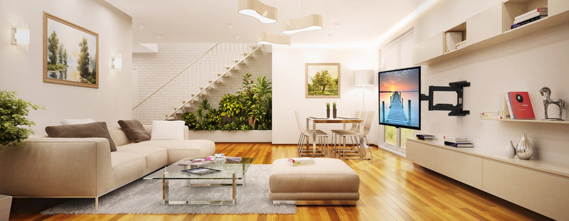 Support mural Kanto PDX680 entièrement articulé pour téléviseurs de 40 po à 90 po