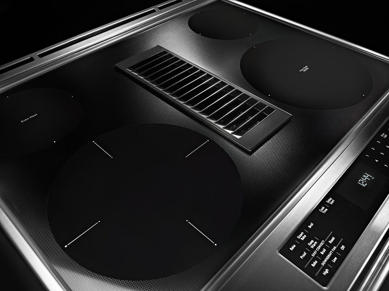 Cuisinière électrique KitchenAid de 6,4 pi³ avec technologie AquaLiftMD et autonettoyage - acier inoxydable - KSEG950ESS