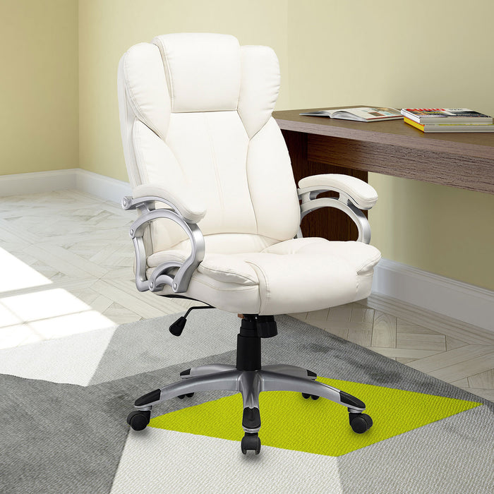 Chaise de bureau de luxe Loft - Blanc