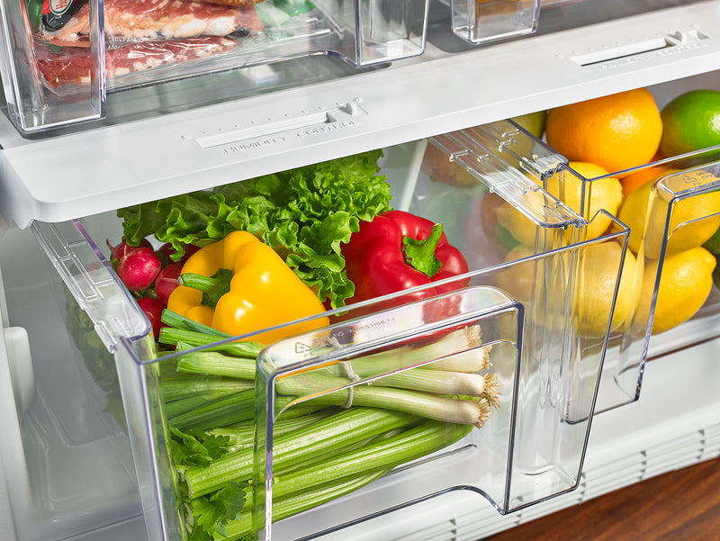 Réfrigérateur vertical Whirlpool de 18 pi³ et de 30 po - blanc - WRR56X18FW