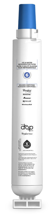 Filtre à eau et à glaçons Whirlpool EveryDropMC no 6 pour réfrigérateur