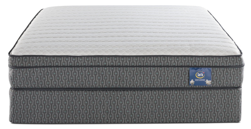 Ensemble matelas à Euro-plateau Webber Toujours Confortable de Serta pour lit simple
