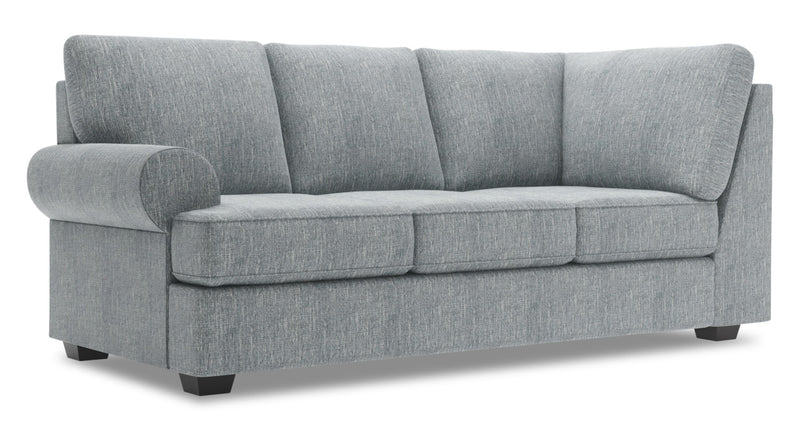 Sofa de gauche pour rallonge Roll de la collection Sofa Lab - Luna étain
