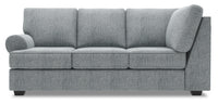 Sofa de gauche pour rallonge Roll de la collection Sofa Lab - Luna étain