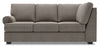 Sofa de gauche pour rallonge Roll de la collection Sofa Lab - Luna fumée