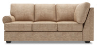 Sofa de gauche pour rallonge Roll de la collection Sofa Lab - Taupe luxueux