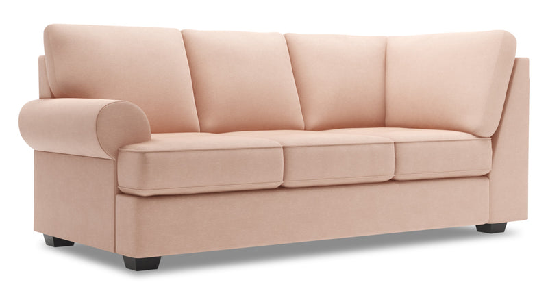 Sofa de gauche pour rallonge Roll de la collection Sofa Lab - Pax rose