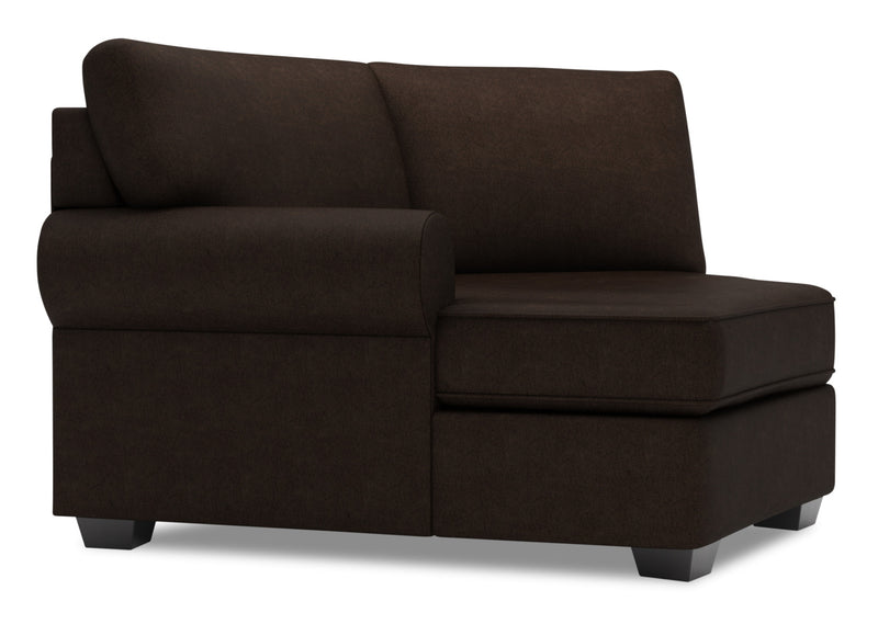 Fauteuil Cuddler de gauche Roll de la collection Sofa Lab - Luxury Chocolate