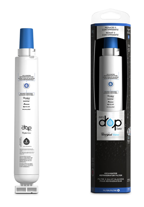 Filtre à eau et à glaçons Whirlpool EveryDropMC no 6 pour réfrigérateur