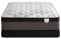 Ensemble matelas à Euro-plateau True North Banff Chiropractic de Springwall pour lit double