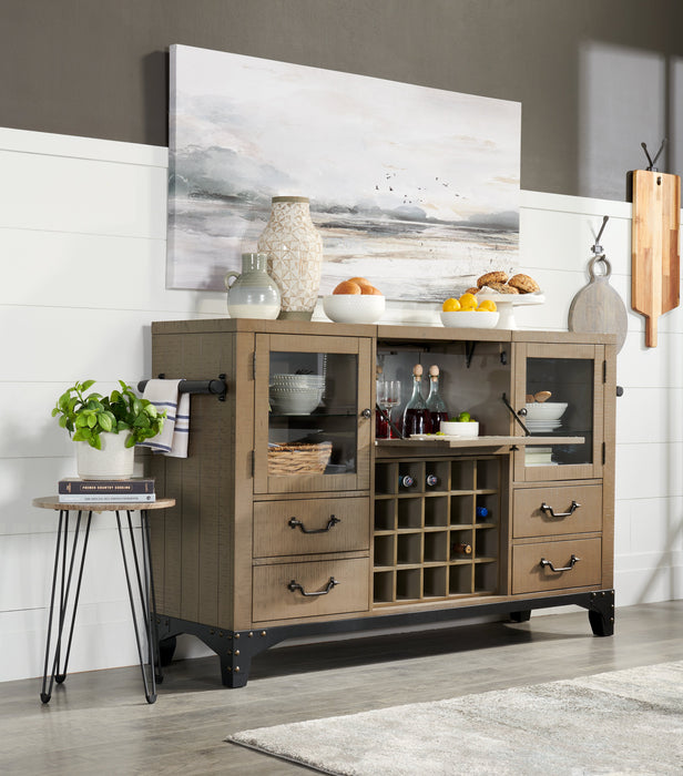 Paysage marin à l’acrylique - 30 po x 60 po 