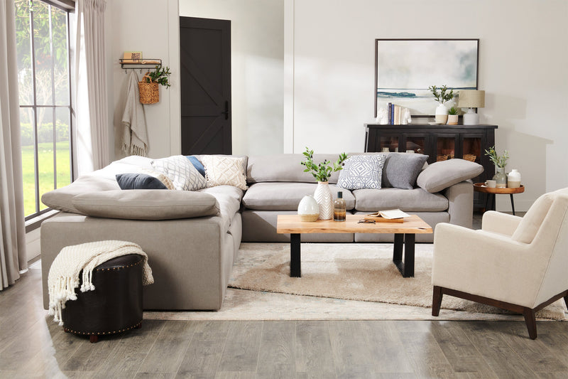 Paysage marin à l’acrylique - 38 po x 50 po 