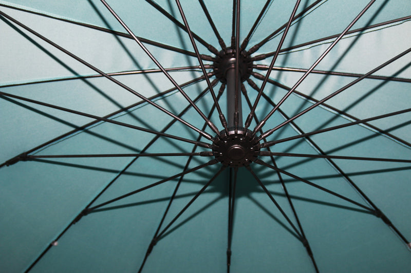 Parasol Shanghai pour la terrasse - turquoise