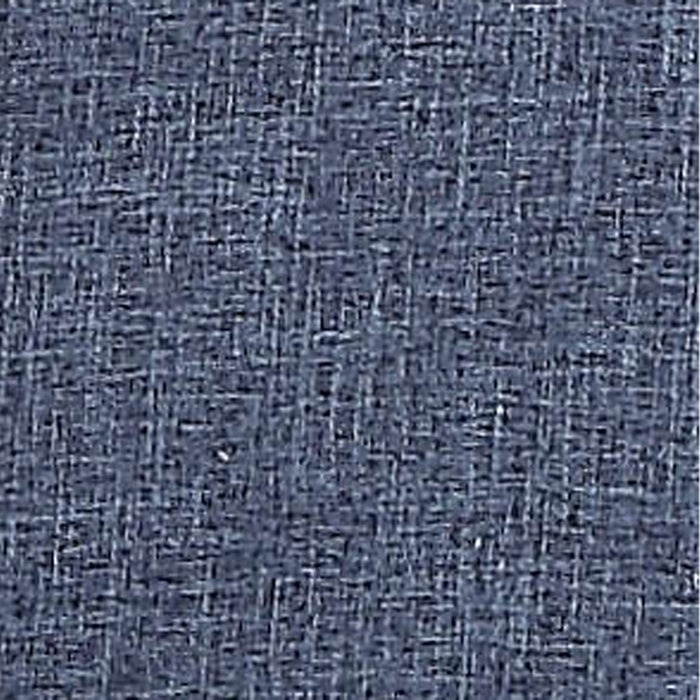 Lit plateforme rembourré Paseo en tissu bleu marine - format très grand lit