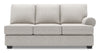 Sofa de droite Roll de la collection Sofa Lab - Luxury Silver
