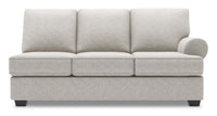  Sofa de droite Roll de la collection Sofa Lab - Luxury Silver 
