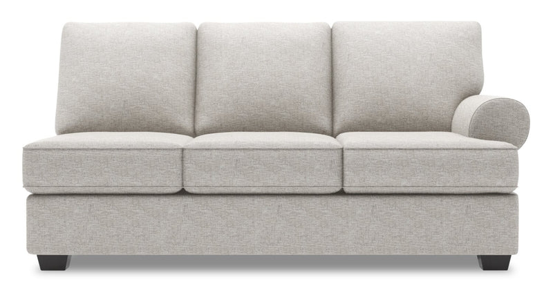 Sofa de droite Roll de la collection Sofa Lab - Luxury Silver