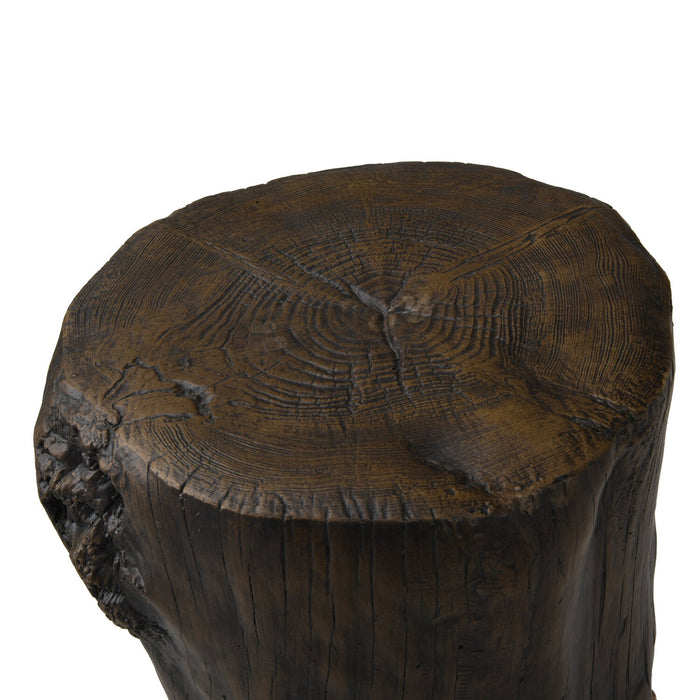 Table d'appoint Jordy de 15 po en imitation de bois - noire