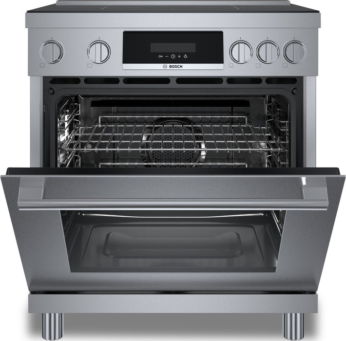 Cuisinière électrique à induction Bosch de série 800 de 3,9 pi3 - HIS8055C