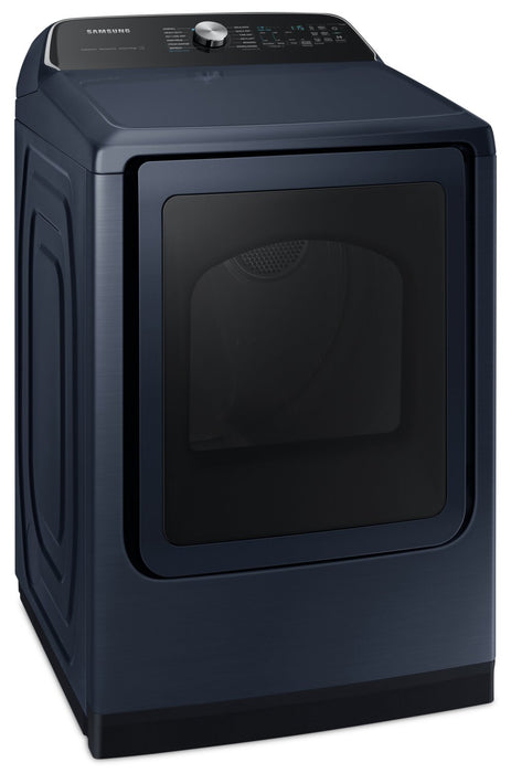 Sécheuse électrique à la vapeur Samsung de 7,4 pi³ - bleu marine - DVE54CG7155DAC