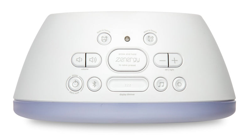Réveil iHome Zenergy Sunrise avec thérapie par le son - IZBT110WFT