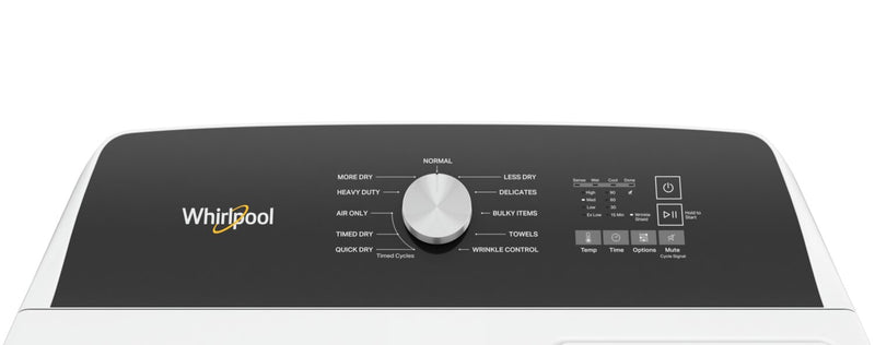 Sécheuse électrique Whirlpool de 7 pi³ - blanche - YWED5010LW