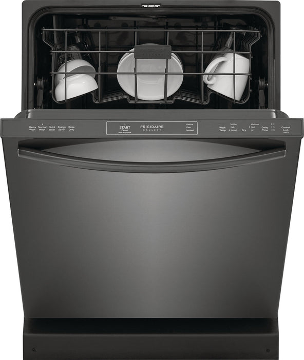Lave-vaisselle encastré Frigidaire Gallery de 24 po et de 52 dBA avec commandes sur le dessus - acier inoxydable noir Smudge-ProofMC - GDPH4515AD 
