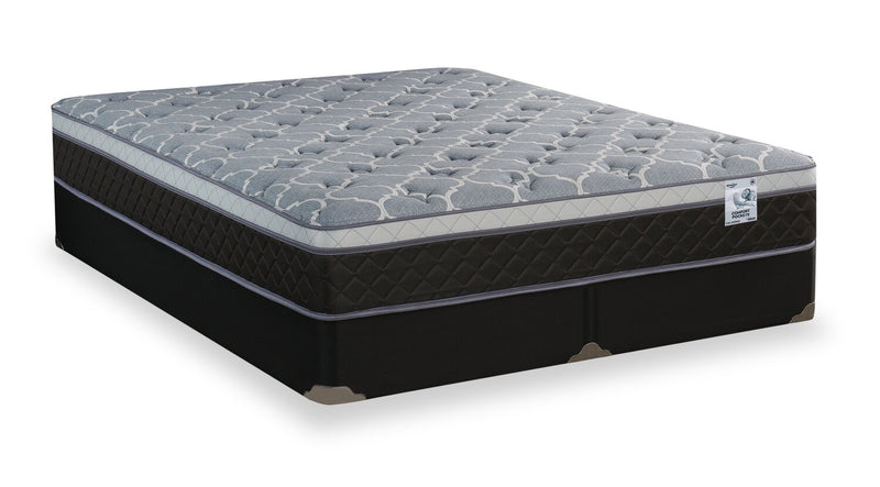 Ensemble matelas à Euro-plateau divisé Salerno de Springwall pour grand lit