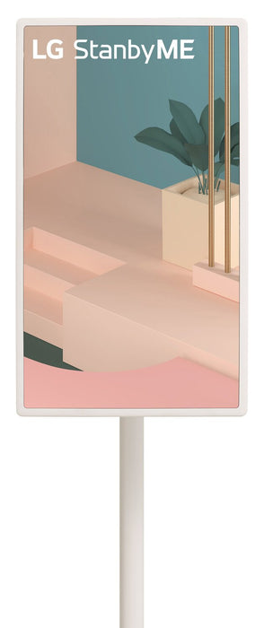 Écran tactile intelligent StandbyME LG de 27 po sur roulettes