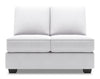 Causeuse sans accoudoirs Roll de la collection Sofa Lab - Pax Ice