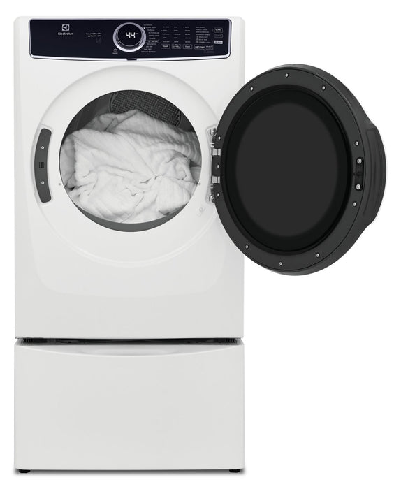 Sécheuse électrique Electrolux de 8 pi³ avec vapeur - blanche - superposable - ELFE763CAW