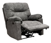 Fauteuil coulissant inclinable Gybson de 38 po fabriqué au Canada en tissu - gris
