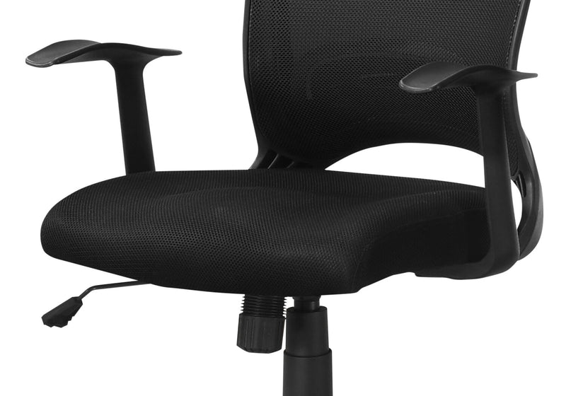 Chaise de bureau Hobbs de 24 po - noire 