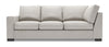 Sofa de gauche pour rallonge Track de la collection Sofa Lab - Luxury Silver