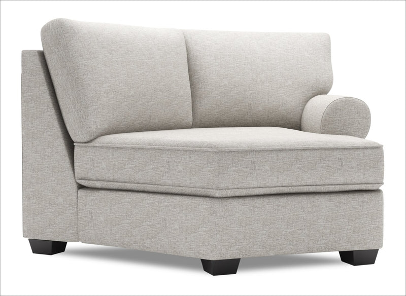 Fauteuil Cuddler de droite Roll de la collection Sofa Lab - Luxury Silver