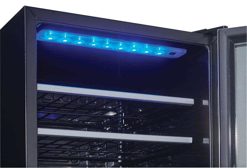 Refroidisseur à vin Danby de 3,3 pi³ et de 17,7 po à 1 porte - acier inoxydable - DWC93BLSDBR1