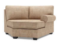  Fauteuil Cuddler de droite Roll de la collection Sofa Lab - Luxury Taupe 