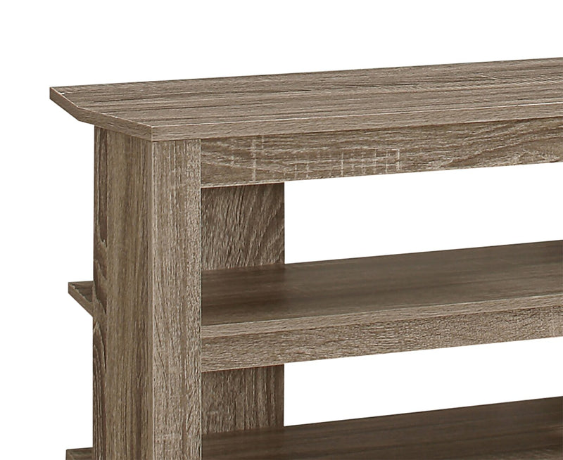 Meuble pour téléviseur Ira de 42 po avec rangement et système de gestion des câbles pour téléviseurs jusqu’à 45 po - taupe