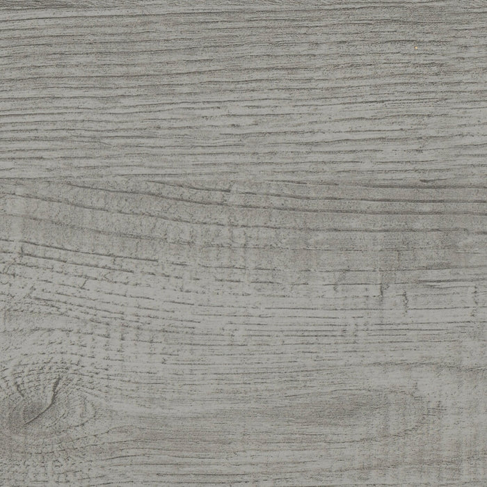 Bureau en coin en forme de L Oaklee de 59 po avec crédence - gris