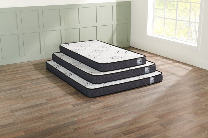 Ensemble matelas à plateau régulier à profil bas Emilia de Springwall pour lit double