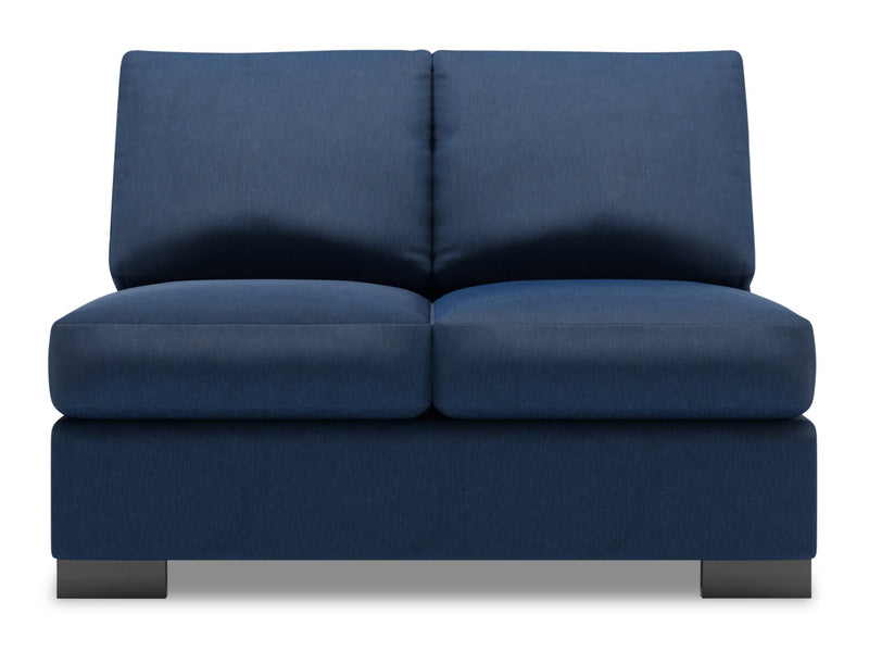 Causeuse sans accoudoirs Track de la collection Sofa Lab - Pax Navy