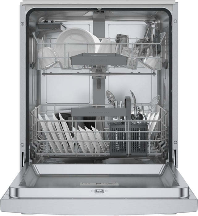 Lave-vaisselle Bosch de série 300 avec commandes à l'avant et système PrecisionWashMC - SGE53C55UC 