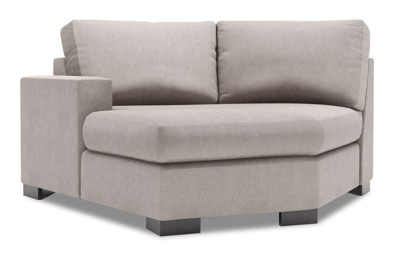 Fauteuil Cuddler de gauche Track de la collection Sofa Lab - Pax Slate