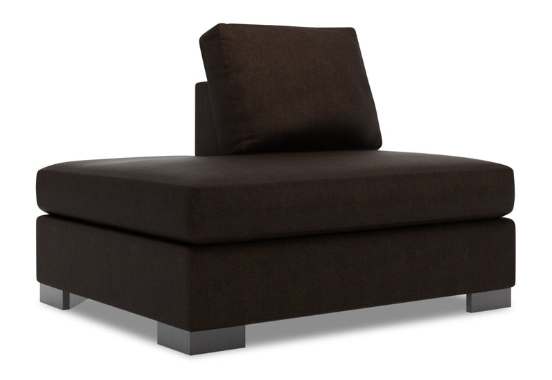 Rallonge pour fauteuil long de gauche Track de la collection Sofa Lab - Luxury Chocolate