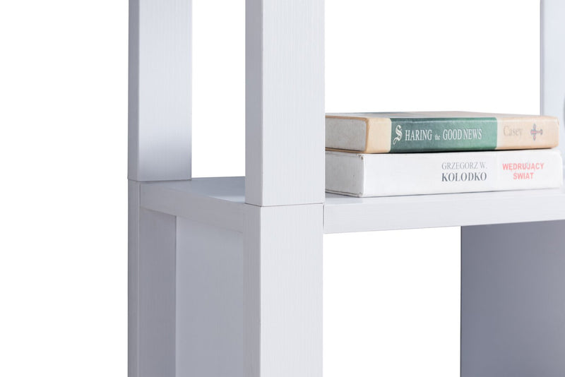 Bibliothèque Oscar Owen de 36 po avec tiroir et 6 tablettes - blanche