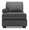 Fauteuil long de droite Roll de la collection Sofa Lab - Luxury Charcoal