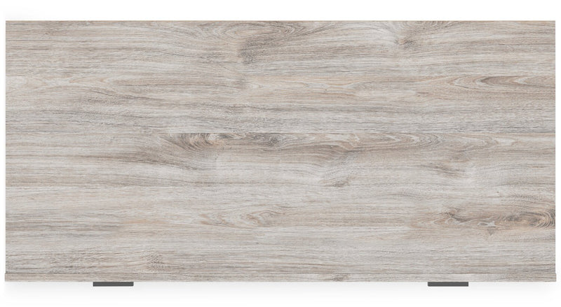 Commode verticale Zen de 44,7 po (L) x 52,5 po (H) à 5 tiroirs pour la chambre à coucher - grise